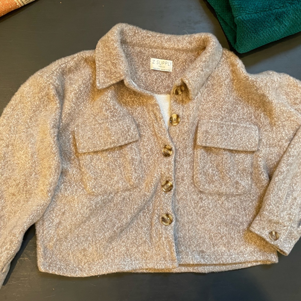 Z Supply Cropped Shacket
